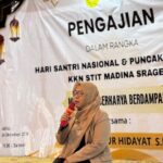 Dari Kampus ke Masyarakat: STIT Madina Sragen Tutup KKN 2026 dengan Pengajian Hari Santri